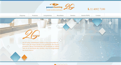Desktop Screenshot of powercleaning.ind.br